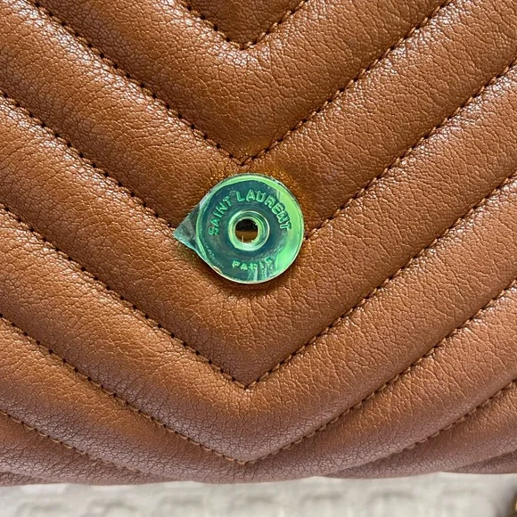 Yves Saint Laurent Medium College in Brick - Picture 12 of 15